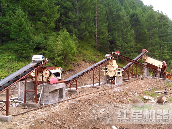 VSI离心冲击制砂机生产现场