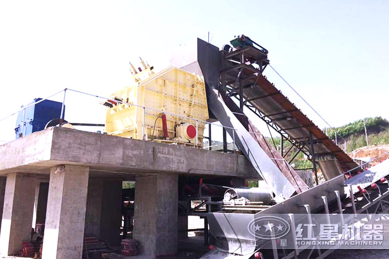 固定式碎石机客户现场，可到场参观